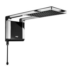Imagem de Chuveiro Ducha Lorenzetti Acqua Storm Ultra Preto E Cromado 127V 5500W