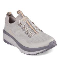 Imagem de Skechers Tênis feminino Switch Back – Zenventure, Ntor=natural/laranja, 36