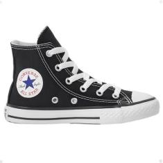 Imagem de Tênis Infantil Converse Original Chuck Canvas Cano Alto Lona, Preto, C