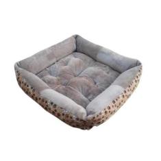 Imagem de Cama Pet Para Cachorro Ou Gato Tamanho Médio 60cm x 60cm Avelã - ÉDECA