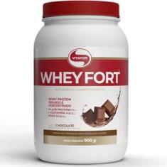 Imagem de Whey Fort Vitafor 900Gr Whey Protein Sabor Chocolate
