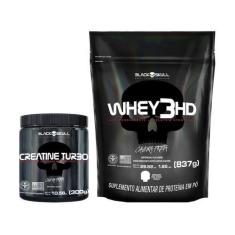 Imagem de Whey Protein Concentrado Hidrolisado Isolado - Black Skull Baunilha +