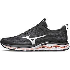 Imagem de Tênis Mizuno Wave Nitron 2 Preto e Laranja