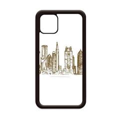 Imagem de Capa Shanghai China Landmark Sketch para iPhone 11 Pro Max para Apple Mobile Case Shell