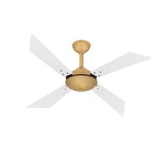 Imagem de Ventilador Teto Dourado Tech 4 Pás Silencioso Ventax 110V
