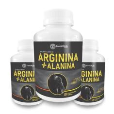 Imagem de Kit 3X Arginina Alanina 360 Comprimidos 1000Mg Tree - Tree Of Life