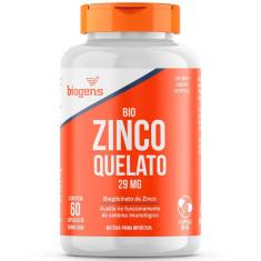 Imagem de Biogens Bio Zinco Quelato 500Mg 60 Caps