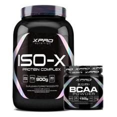Imagem de Kit Whey Protein Iso-X Complex 900G + Bcaa Powder 150G - Xpro Nutritio