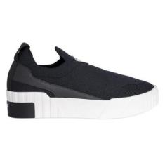 Imagem de Tênis Feminino Quiz Knit Slip On Preto-Feminino