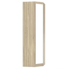 Imagem de Guarda Roupa Modulado Canto Oblíquo Com Espelho 195 Master Avelã Rústico