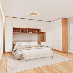 Imagem de Guarda-roupa Modulado De Canto 11 Portas 8 Pe as Hera Cabecas