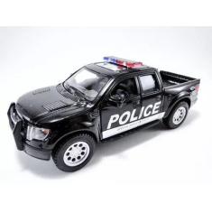 Imagem de Colecionavel ,Ford-F150 Escala 1/46 Policia (Preta) - Toy King
