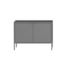 Imagem de Balcão Multiuso 2 Portas 70cm Smart Itatiaia Preto Matt