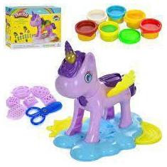 Imagem de Brinquedo Kit De Massinha Unicórnio Com Acessórios - Mundo Encantado