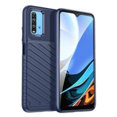 Imagem de Capas para Xiaomi Redmi Note 9 4G.Caso básico,Botão de pressão flexível / 360 ° Proteção completa,Sensação arenácea