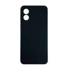 Imagem de Capa Case Capinha Aveludada Preto Para Motorola Moto E13 - Ccs
