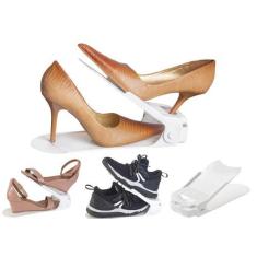 Imagem de Kit 30 Organizadores de sapato com furo: sapato, saltos e tênis com re