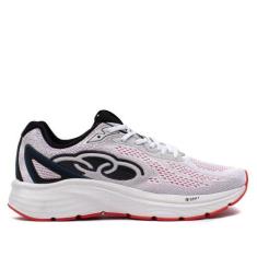Imagem de Tênis Masculino Olympikus Challenger 5 Branco/vermelho, Branco, Vermel