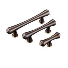 Imagem de Alças para móveis de latão, armário pastoral, cômoda, gaveta, sapato, caixa preta, puxadores, ab, xs