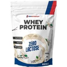 Imagem de Whey Protein Concentrado Zero Lactose 900G - New Nutrition - New Nutri
