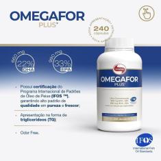 Imagem de Omegafor Plus 240 Cápsulas(1G) Omega-3 Concentrado - Vitafor