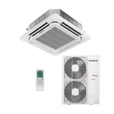 Imagem de Ar Condicionado Split Cassete Inverter R-32 Hitachi Aircore 600 46000 Btus Quente/frio 220V Monofásico RCI48B3IV