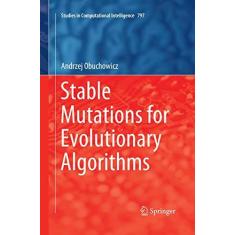 Imagem de Stable Mutations for Evolutionary Algorithms: 797