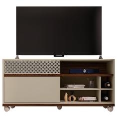 Imagem de Rack Bancada Para TV até 50 Polegadas 2 Portas Slide Caemmun