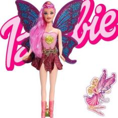 Imagem de Boneca Princesa Fada Infantil Super Interativa Brinquedo - Blackwatch