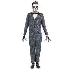 Imagem de Fantasia Jack Halloween Adulta Macacão