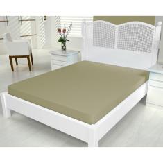 Imagem de Lençol Micropercal King 01 Peça Avelã