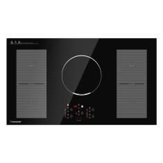 Imagem de Cooktop Amzchef Indução 36 Embutido, 10800w, 5 Zonas E Função Boost