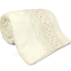 Imagem de Toalha de Banho Appel Bordare 100% Algodão - Renda Bordada Cintilante 
