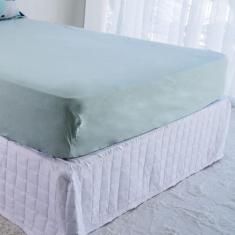 Imagem de Lençol de Malha Super King 1 Peça Com Elástico Confortável - Bella Enx