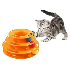 Imagem de Brinquedo Corre-corre Torre de bolinhas para gatos Western PET-542