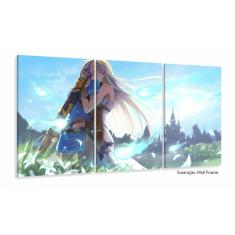 Imagem de Quadro Decorativos Legends Of Zelda 125x60 cm