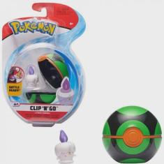 Imagem de Boneco Pokemon Litwick e Pokebola Dusk - 2606 sunny brinquedos