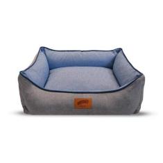 Imagem de Cama Baw Waw Sonequinha Azul Para Cães E Gatos - Tamanho M