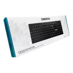 Imagem de Teclado Com Fio Usb 2.0 Padrão Abnt 2 Teclas Perfil Baixo Teclas Silen