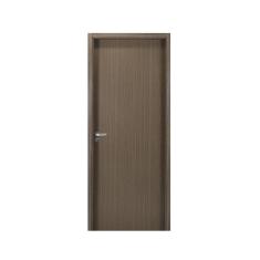 Imagem de Kit Porta de Madeira Lisa 215x84cm com Batente de MDF Ultra 10cm Melamínica MGM Carvalho Quebec