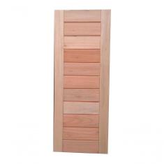 Imagem de Porta Externa 210x70 Cm Maciça Modelo Bbb Eucalipto Neonx