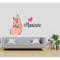 Imagem de Adesivo De parede Manicure Salão 56cm x 87cm