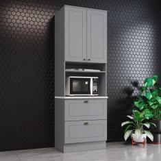 Imagem de Torre Quente 2 Portas 2 Gavetas Nicho Para Forno Emily