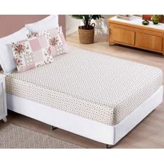 Imagem de Jogo De Lençol Bouti Colchão Box King 3 Pçs Tecido Estampado - Bia Enx