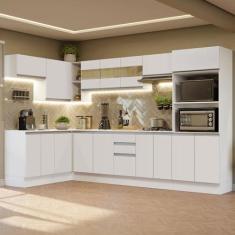 Imagem de Armário de Cozinha Completa de Canto 100% Mdf 447cm Smart Madesa 02