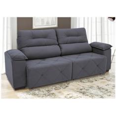 Imagem de Sofá Retrátil Reclinável 3 Lugares Suede Moviment Grazzia Linoforte