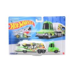 Imagem de Caminhão + Veículo - Caminhões De Transporte - Super Rigs - 1/64 - Hot