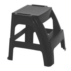 Imagem de Banqueta Escada ECO Tramontina Paiva em Polipropileno Preto