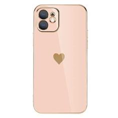 Imagem de Capa de telefone de proteção de lente de revestimento sólido para iphone 12 11 pro max x xr xs max 7 8 6 6 s plus se 3 2022 13 pro max capa macia, rosa, para iphone xr