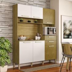 Imagem de Armario de Cozinha Compacta 6 Portas 2 Gavetas Montesa